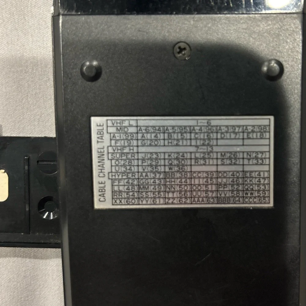 PIONEER CU-SD007 Remote Control Unit SD-P401 SD-P501 VCR Video Disc TV Volume